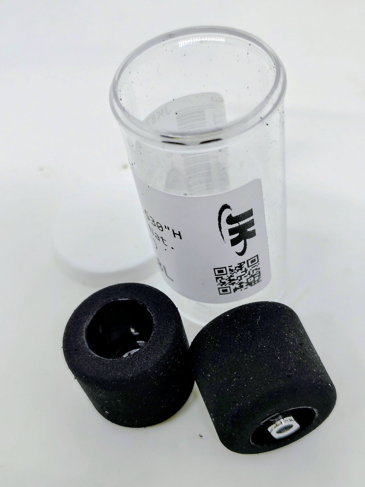 Tire, Foam Natural 0.840" x 0.600" 3/32" Axle - JK T11B3L