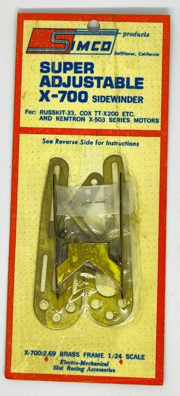 Simco Super Adjustable X-700  Chassis for Russkit 33, Kemtron X-503 & all 36D.
