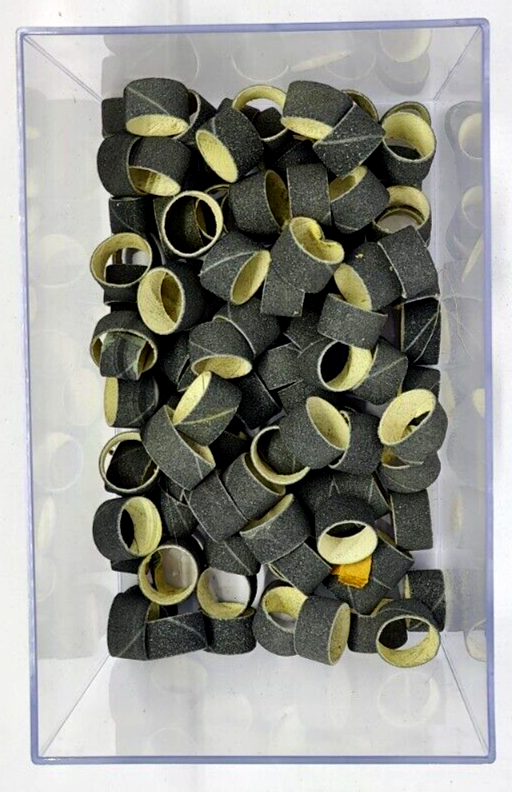 Sanding drums 3/4" x 1/2" wide 80 grit 100+ pieces.