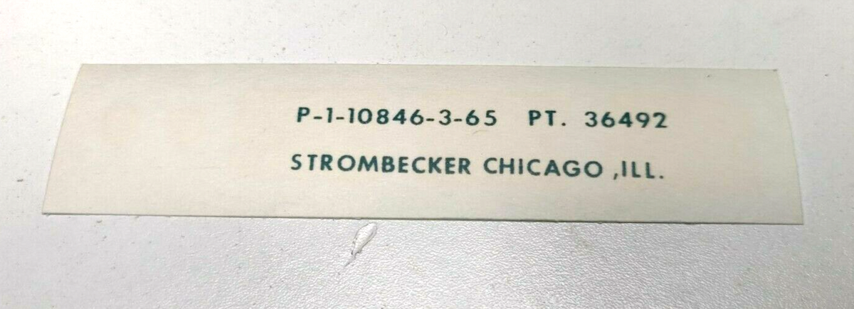 Strombecker vintage decal sheet for 1/24 scale Ferrari #23