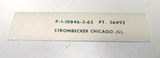Strombecker vintage decal sheet for 1/24 scale Ferrari #23