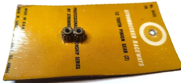 Gears, Strombecker Pinion Gear 12 tooth for 3/32" 0.0925" shaft. No. 8433