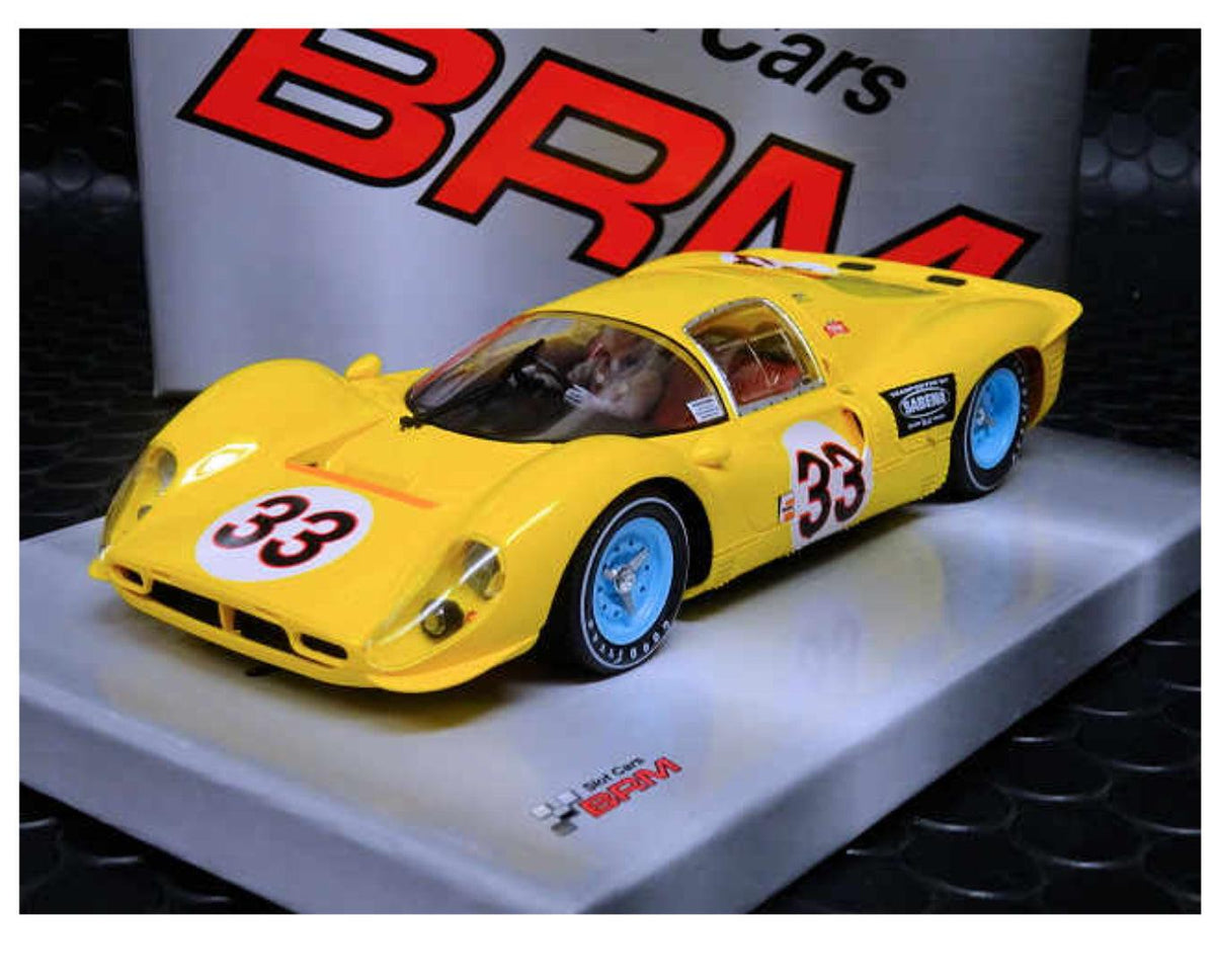 BRM BRM203 Ferrari 412P #33 Ecurie Francorchamps 1967 Daytona 1/24 slot car