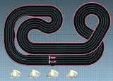 Complete Track Kit – Black Diamond 4-Lane Analog 64' – 9.85' x 16.4'