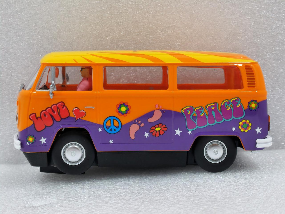 Carrera 31095 VW Bus T2b Peace Love Digital 132 1/32 Slot Car Lights