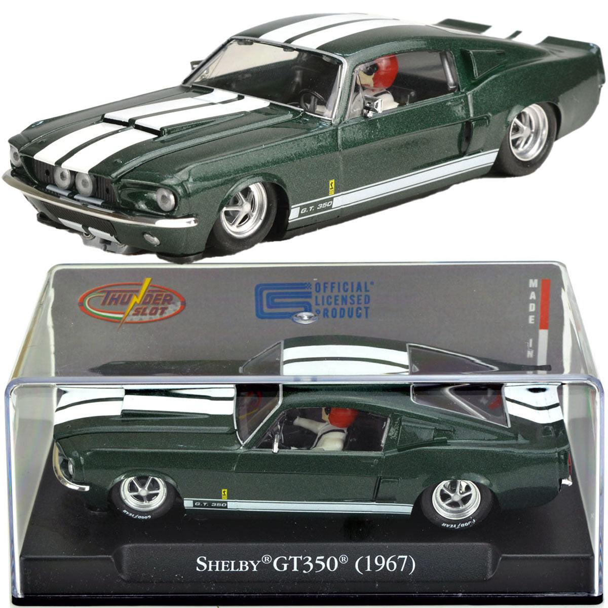 ThunderSlot CA00501S/W Shelby GT350 Dark Moss Green 1967