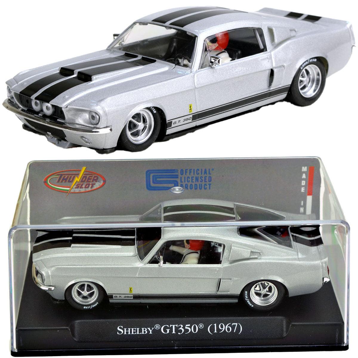 ThunderSlot CA00503S/W Shelby GT350 Silver Frost 1967