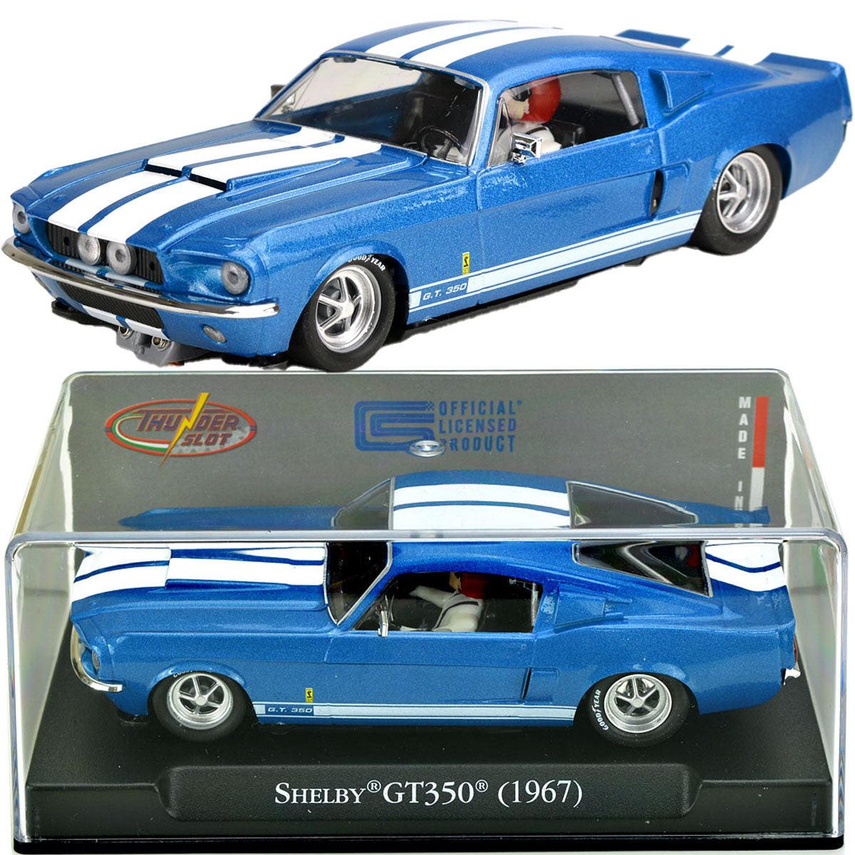 ThunderSlot CA00504S/W Shelby GT350 Blue Acapulco 1967