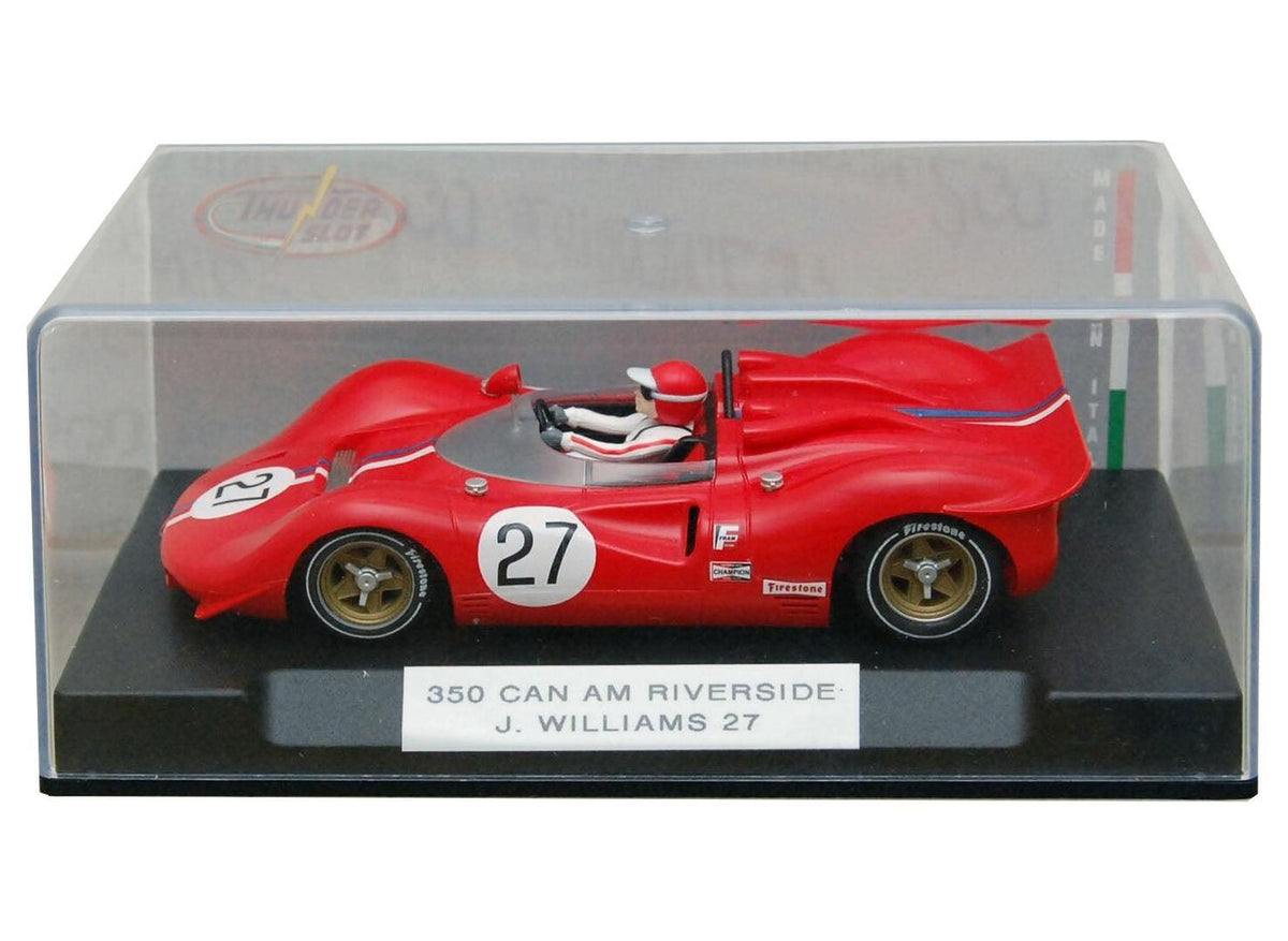 ThunderSlot CA00602S/W 350 Can-Am #27 Jonathan Williams Riverside 1967 slot car
