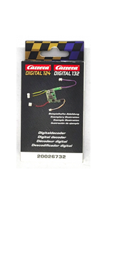 Decoder for Carrera 1/32 Digital fits most Carrera cars.