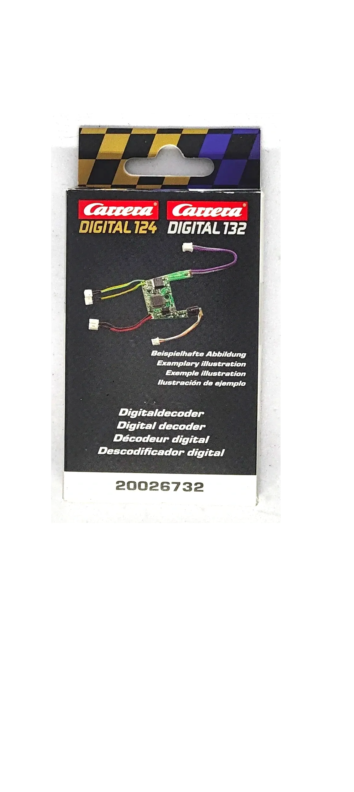 Decoder for Carrera 1/32 Digital fits most Carrera cars.