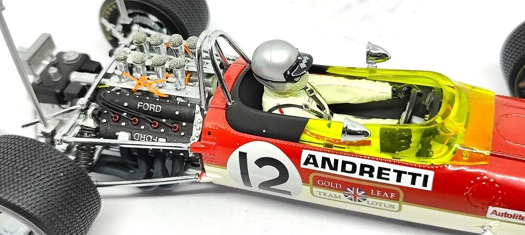 Exoto Gran Prix Classics 1:18 Scale Mario Andretti Lotus type 49 #GPC97006FLP
