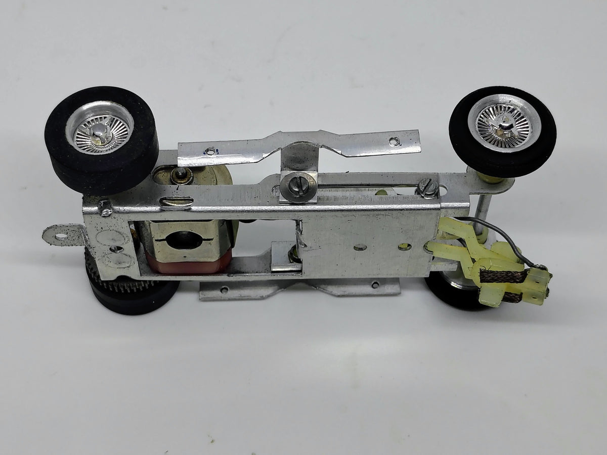 Vintage MPC Ford J Car chassis top view