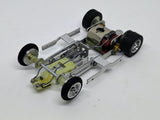 Vintage MPC Ford J Car underside assembled