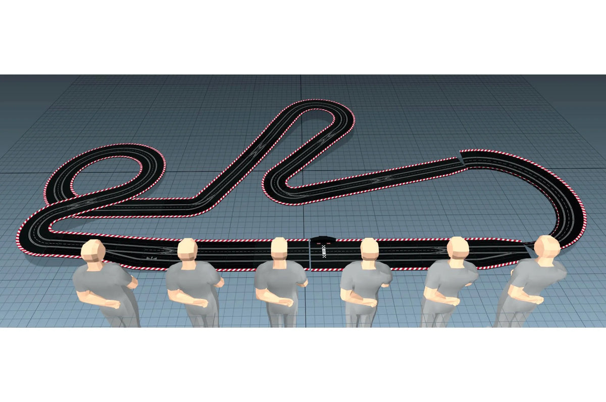 Complete Track Kit – Digital King Raceway 96' – Carrera 132/124