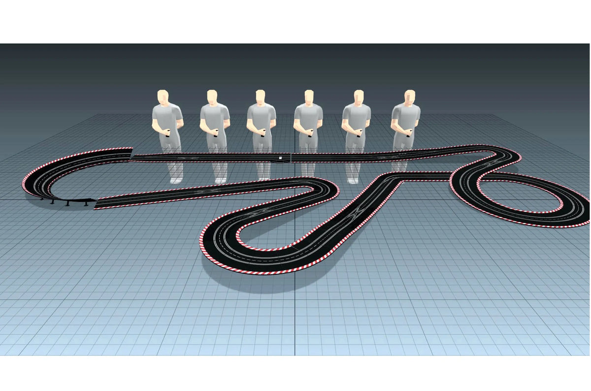 Complete Track Kit – Digital King Raceway 96' – Carrera 132/124