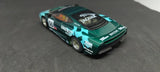 Prototype slot car. Scalextric Jaguar XJ220 on unknown aluminum chassis.