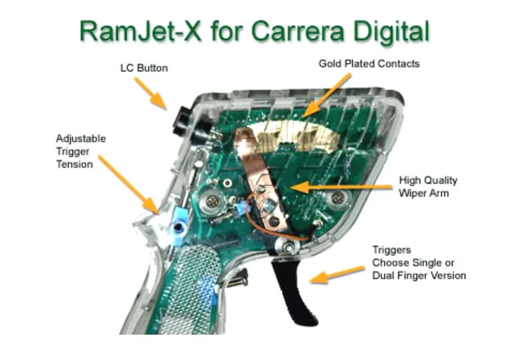 RamJet-X Digital Controller – Corded Upgrade for Carrera Digital