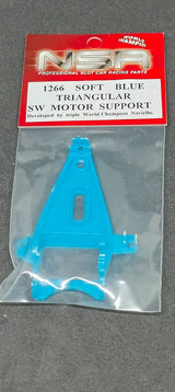 NSR1266 EVO SW Triangular SOFT blue Short Can Motor Mount