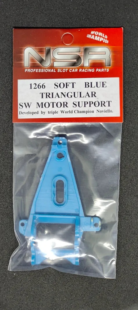 NSR1266 EVO SW Triangular SOFT blue Short Can Motor Mount