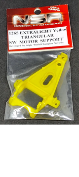 NSR1265 EVO SW Triangular XtraLight Yellow Short Can Motor Mount