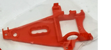 NSR NSR1264 EVO SW Triangular XHARD Red Short Can Motor Mount