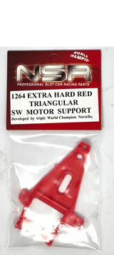NSR NSR1264 EVO SW Triangular XHARD Red Short Can Motor Mount