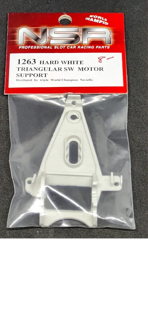 NSR NSR1264 EVO SW Triangular HARD White Short Can Motor Mount