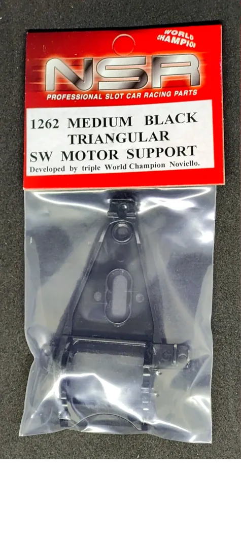 NSR1262 EVO SW Triangular MEDIUM black Short Can Motor Mount