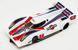 JK Direct Drive Steel chassis 1/32 Slot Car - Leman Martini Lola