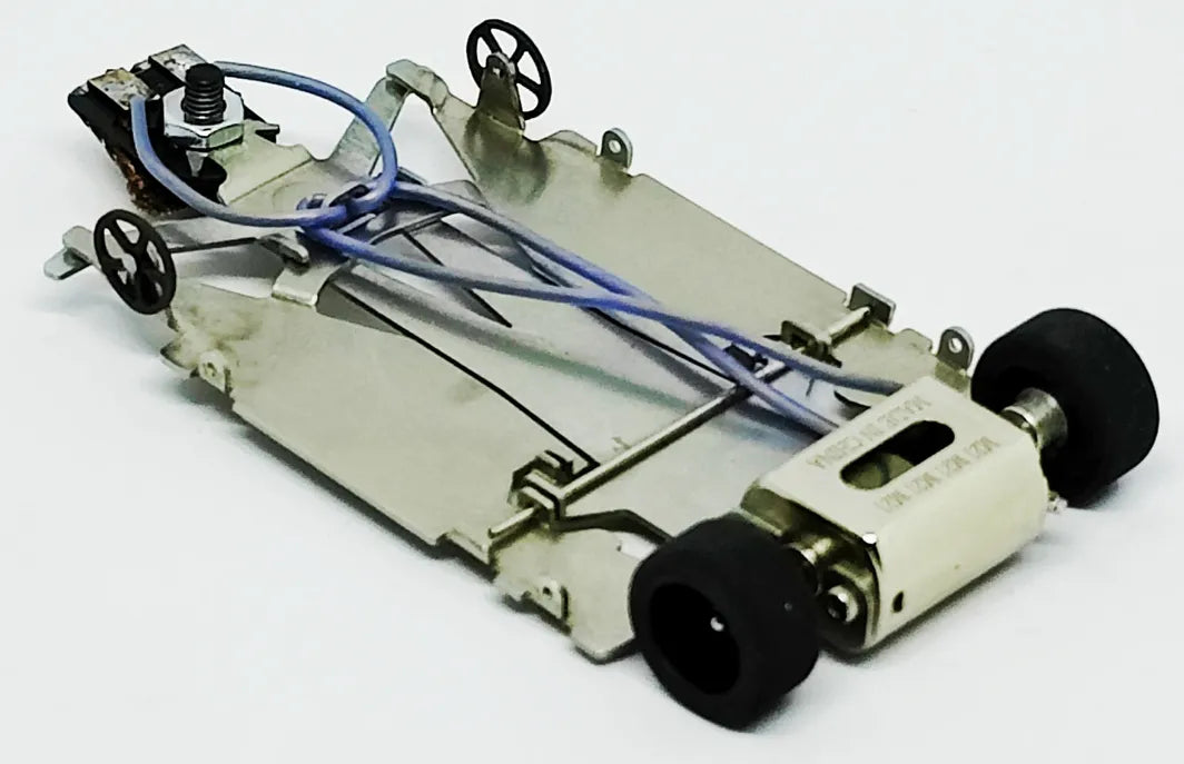 JK Direct Drive Steel chassis 1/32 Slot Car - Leman Martini Lola