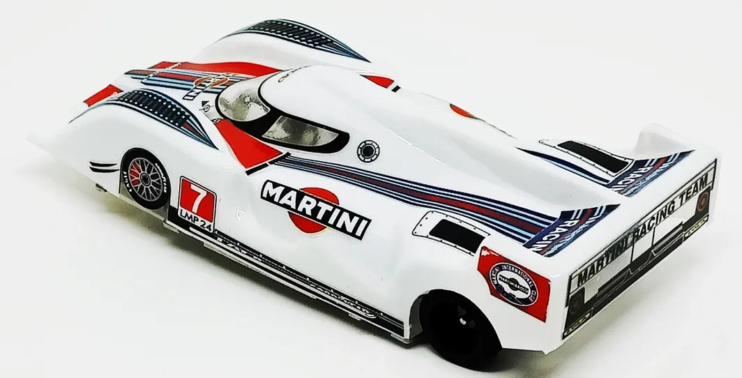 JK Direct Drive Steel chassis 1/32 Slot Car - Leman Martini Lola
