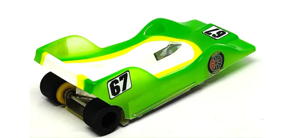 JK Cheetah Anglewinder steel 1/32 Ultimate Peugeot- Painted in random colors.