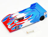 JK Direct Drive 1/32 slot car - Mazda Dyson Red, White, Blue