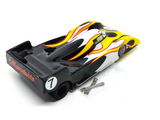 JK Cheetah 1/32 Anglewinder - Mazda Dyson Yellow, White. Black flame