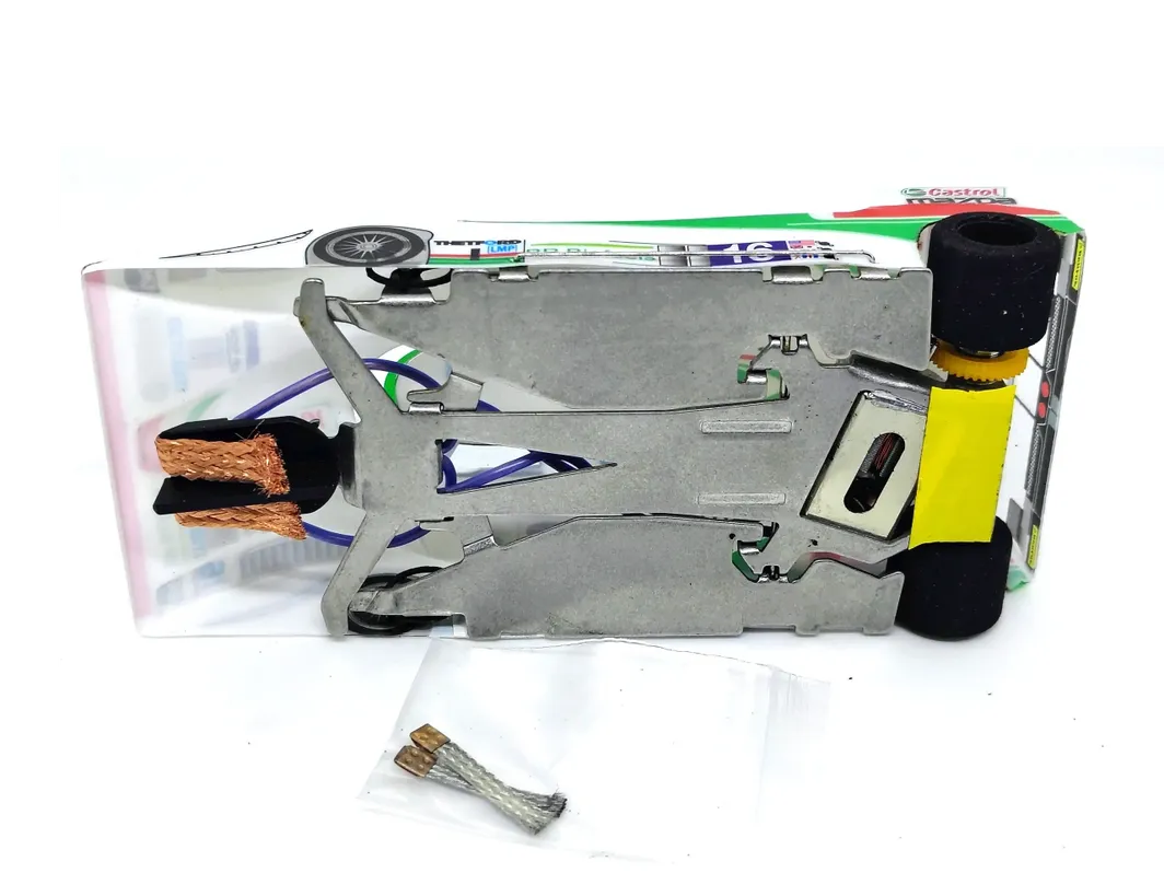 JK Cheetah Anglewinder steel 1/32 Slot Car - Mazda Dyson Y/R/W