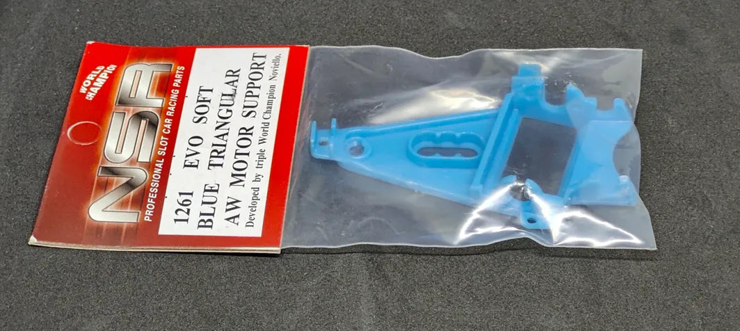 NSR1261 EVO AW Triangular SOFT blue Long Can Motor Mount