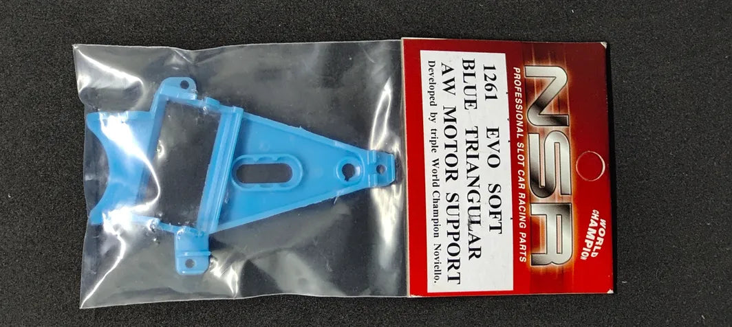 NSR1261 EVO AW Triangular SOFT blue Long Can Motor Mount