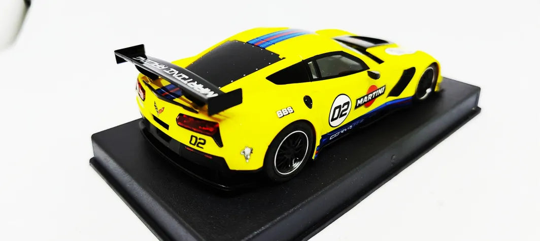NSR NSR0437AW Corvette C7.R Martini Livery Yellow No.2