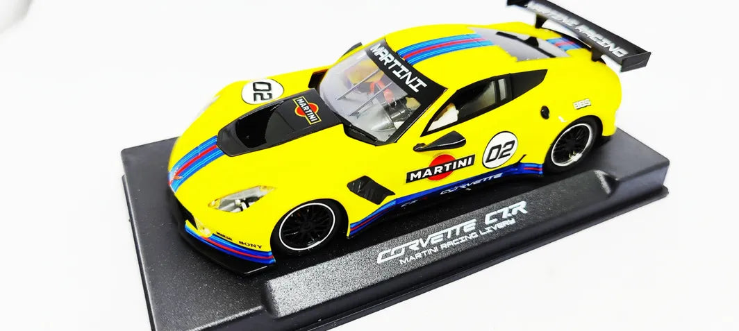 NSR NSR0437AW Corvette C7.R Martini Livery Yellow No.2