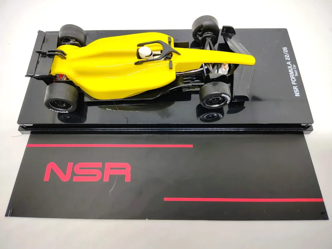 NSR NSR0325IL NSR FORMULA 22 TEST CAR YELLOW IL KING 21 EVO 3