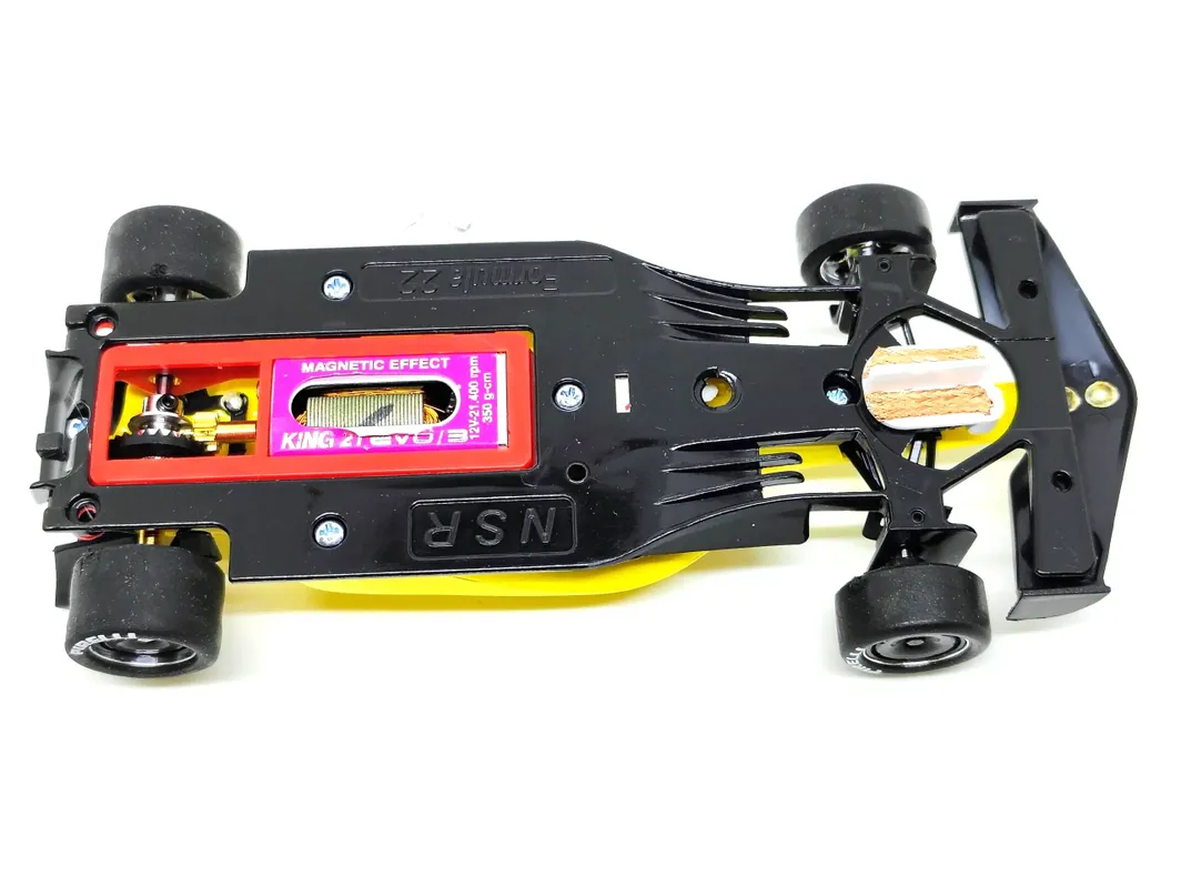 NSR NSR0325IL NSR FORMULA 22 TEST CAR YELLOW IL KING 21 EVO 3