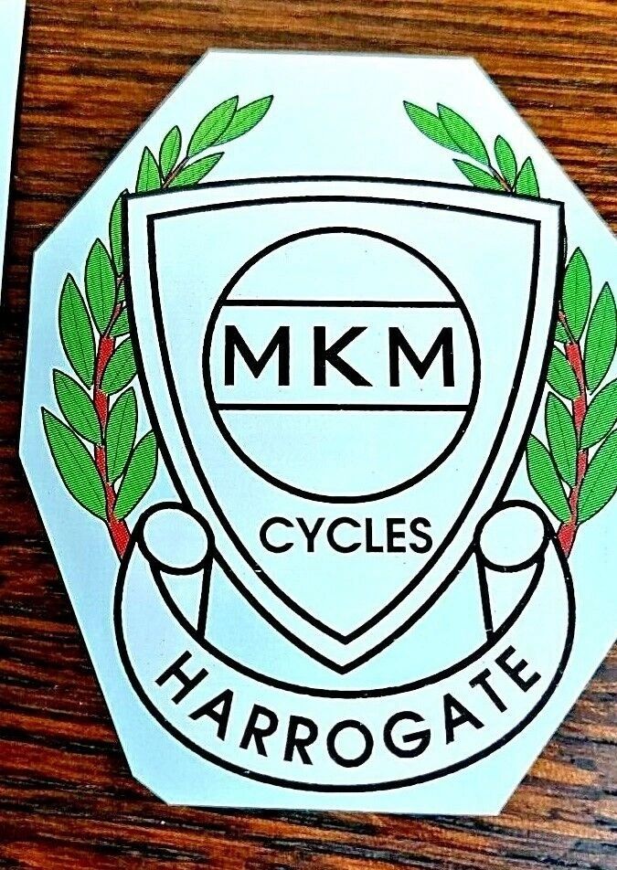 MKM water decal set. On clear paper. Authentic design.