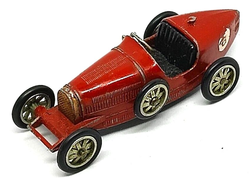 MATCHBOX LESNEY MODELS OF YESTERYEAR Y-6 1926 TYPE 35 BUGATTI - 3" LONG