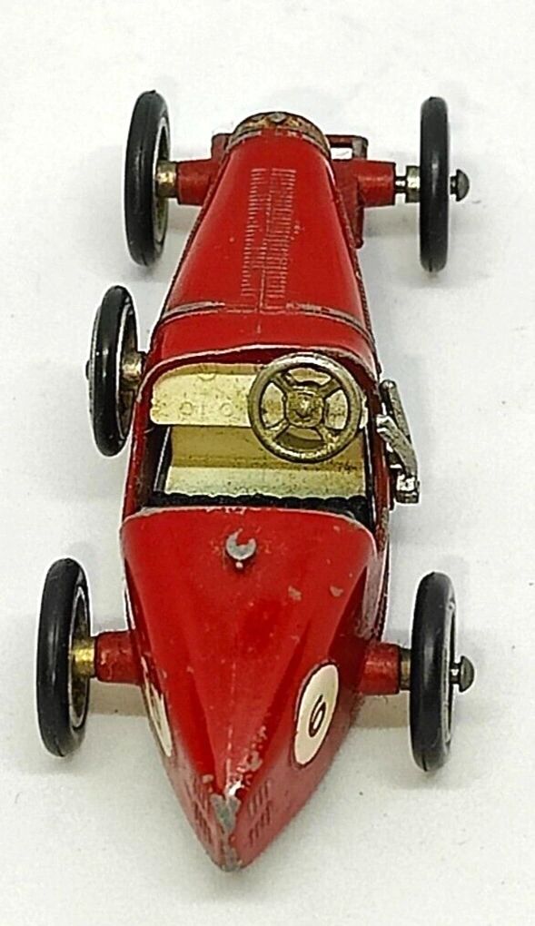 MATCHBOX LESNEY MODELS OF YESTERYEAR Y-6 1926 TYPE 35 BUGATTI - 3" LONG