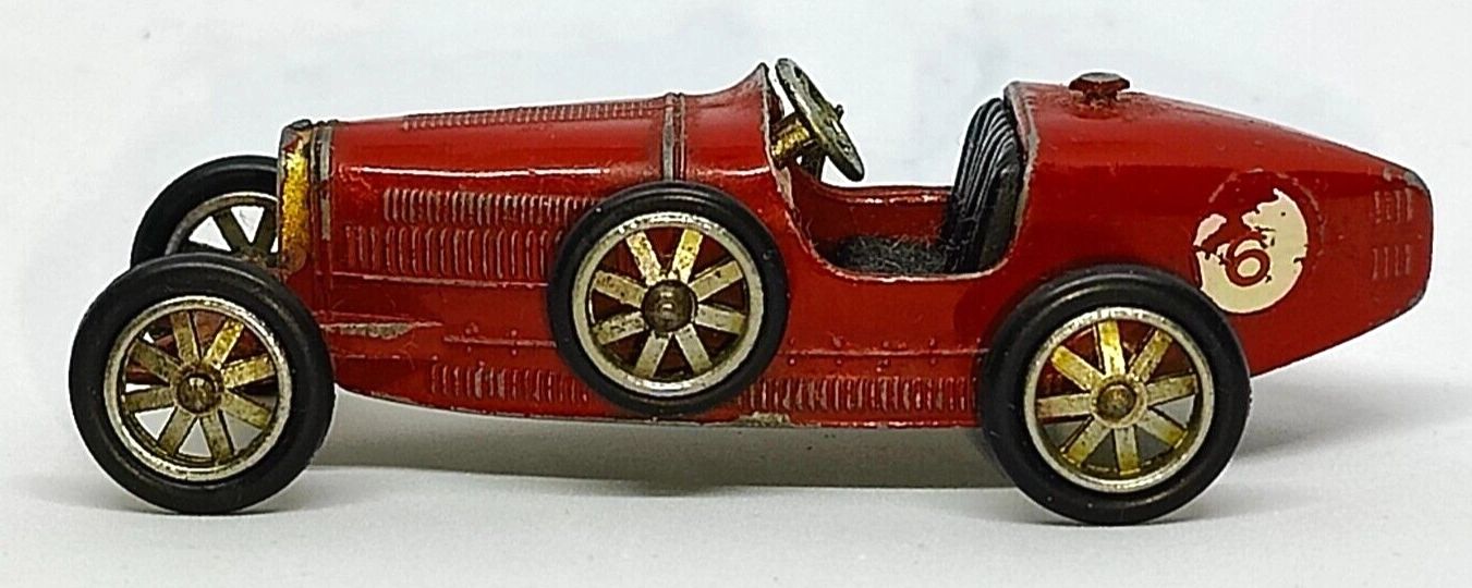 MATCHBOX LESNEY MODELS OF YESTERYEAR Y-6 1926 TYPE 35 BUGATTI - 3" LONG