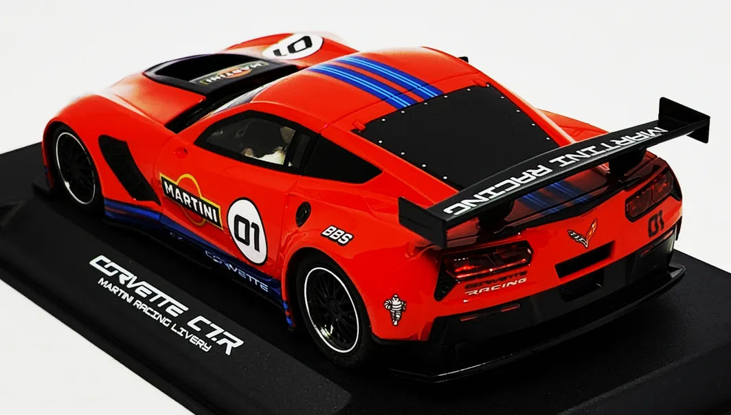 NSR NSR0436AW Corvette C7.R Martini Livery Red No.1