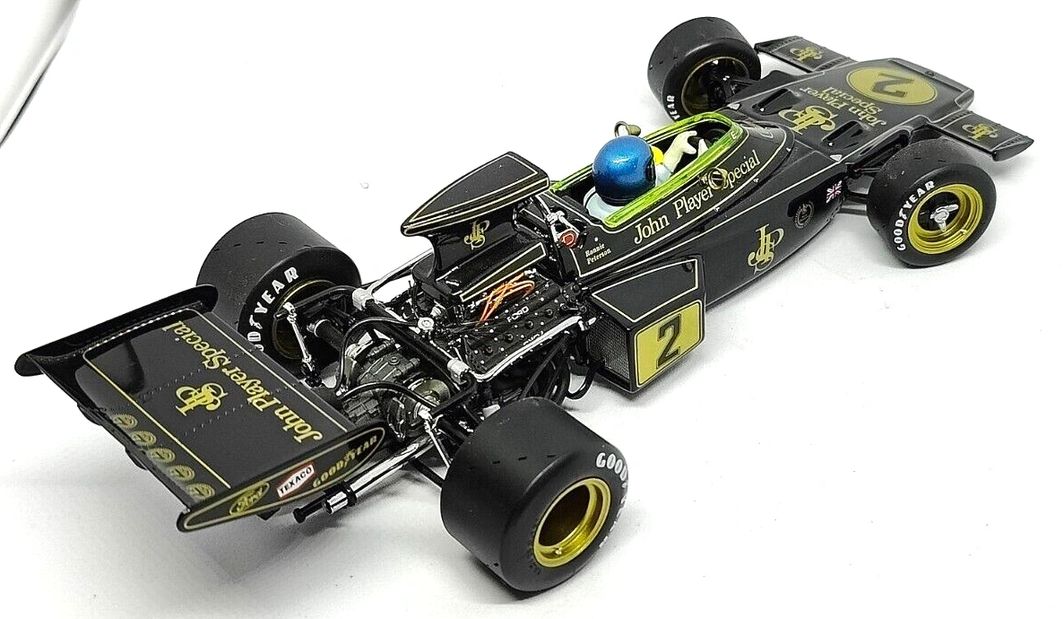 Exoto 1972 Lotus Ford 72D John Player Special #2 Ronnie Peterson 1/18 scale