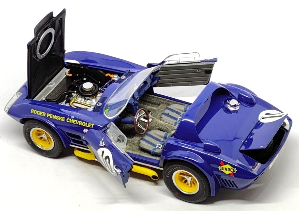 Exoto 1/18 Scale DC21823T - Chevrolet Corvette Grand Sport - #10 Blue