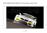 NSR 1/32 Analog RTR BMW Z4 Silverstone 2012 #36
